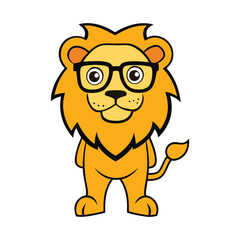 A bold golden lion mascot logo vector featuring a fierce lion's head with a thick mane, symbolizing strength and royalty. Clean lines and striking gold tones for versatile branding.