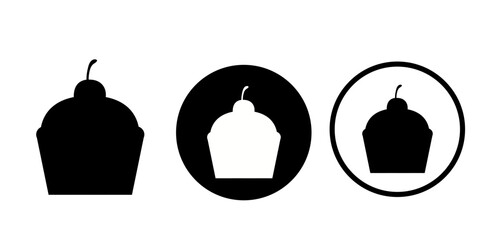 Happy birthday vectors icon set