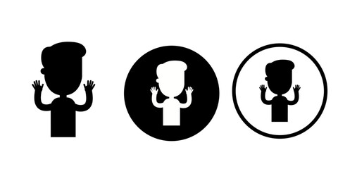 Happy birthday vectors icon set