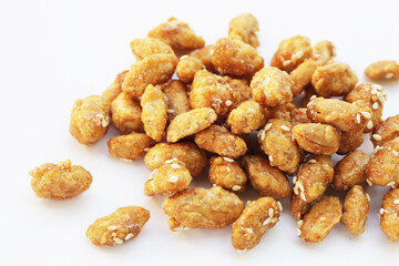 Caramelised peanuts with sesame, Candied peanuts
