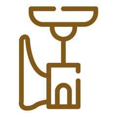 Broken Leg Icon Design