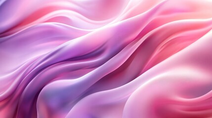 Obraz premium Abstract Pink and Purple Silk Fabric