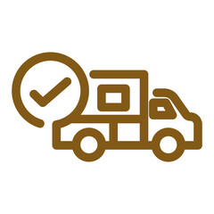 Approved Delivey Icon Design