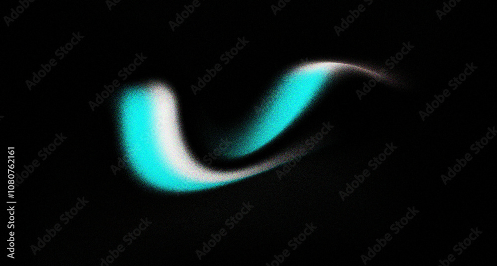 Fototapete abstract light green colorful gradient background, grain noise effect, blur color background for use
