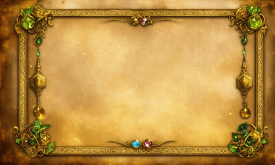 vintage background with frame