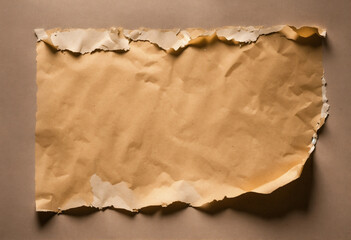 old paper with burnt edges background