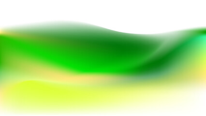 ABSTRACT GREEN YELLOW GRADIENT MESH BACKGROUND SMOOTH LIQUID COLORFUL BLURRED DESIGN VECTOR TEMPLATE GOOD FOR MODERN WEBSITE, WALLPAPER, COVER DESIGN 