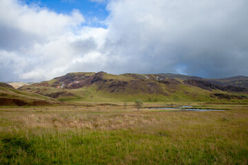 Stunning Mountain Valley Meadow in Iceland