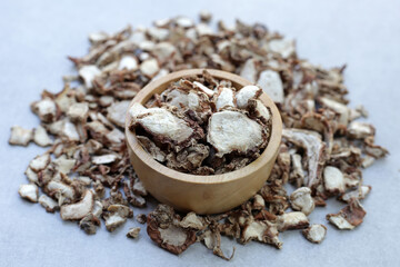 Kaempferia galanga rhizome, Dried herb slices