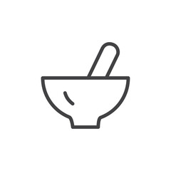 Chinese medicine icon Logo symbol outline set