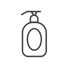 Handwash icon Logo symbol outline set