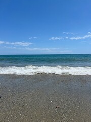beach and sea