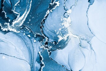 Original artwork photo of marble ink abstract art. High resolution photograph from exemplary...