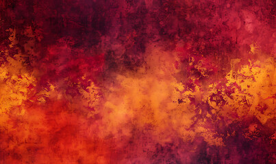 Obraz premium Bold orange-red gradient background with rich, grainy texture