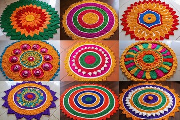 Elegant Rangoli Patterns for Festive Celebrations