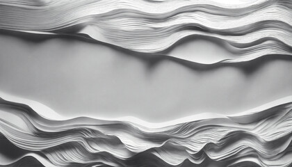 White plastic ci fi 3d texture luxury background