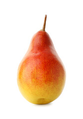 Fresh ripe juicy pear isolated on white