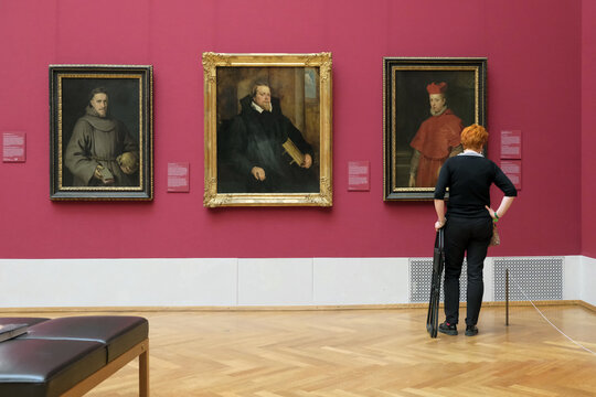 Munich, Germany - May 21, 2024. The Alte Pinakothek (Old Pinakothek) in the Kunstareal in Munich. One of the oldest galleries in the world, houses one of the most famous collections of Old Masters.