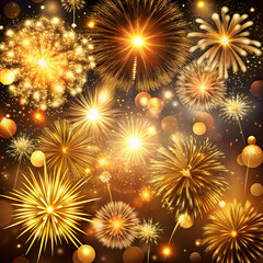 Fototapeta premium realistic new year background