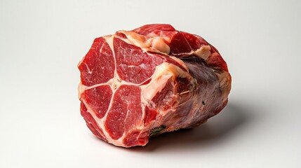 Fototapeta premium Fresh Uncured Ham Hock Ready for Preparation