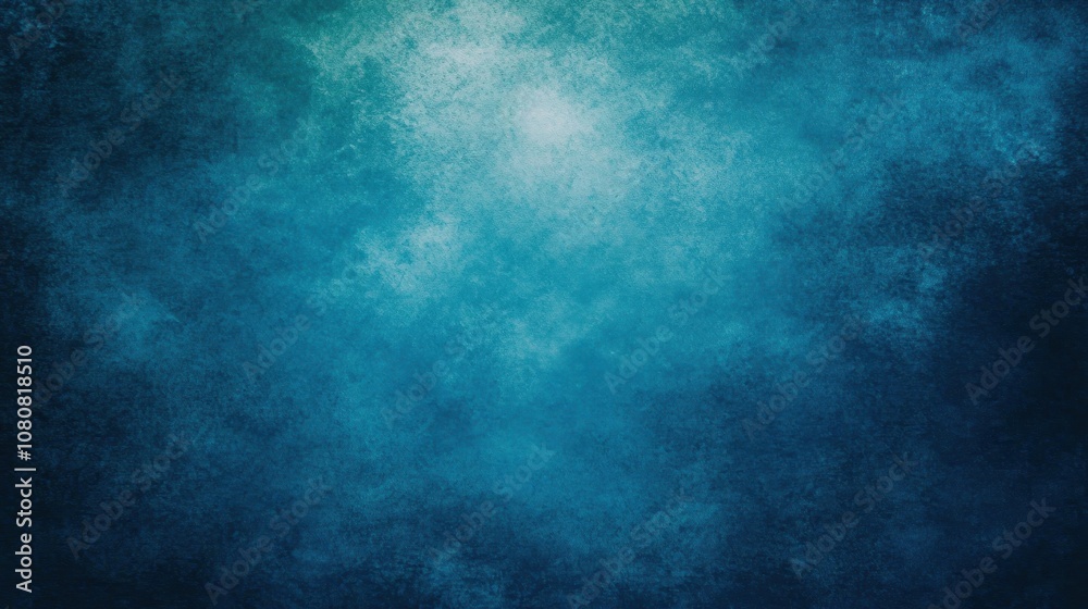 Poster mysterious and abstract blue background texture with subtle depth and soft gradients for creative an