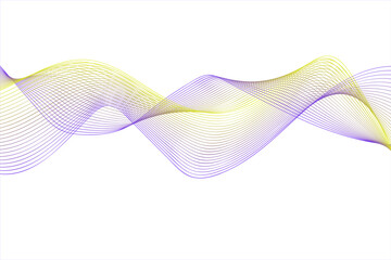 Abstract white and purple luxury background with wave