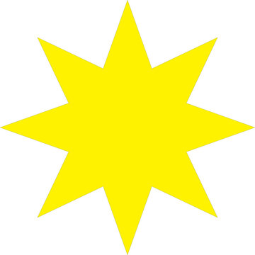 recommend clip art: Yellow Starburst Graphic Design - High-Resolution Yellow 12-Point Star Shape