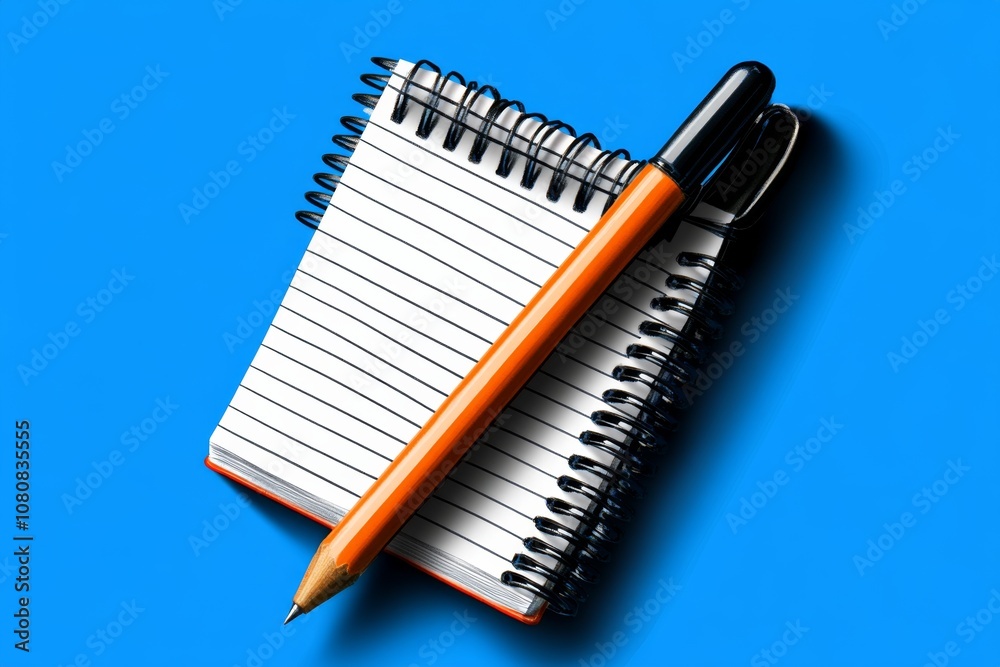 Poster a minimalist icon of a blank paper with a single line drawn across, symbolizing creativity in a simp