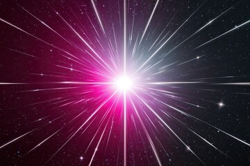 Fototapeta premium Stunning Silver and Fuchsia Gradient Effects for Eye-Catching Cosmic Visuals