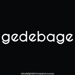 luxury lowercase display font typeface