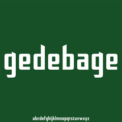 luxury lowercase display font typeface