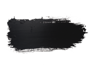 black ink splat, isolated