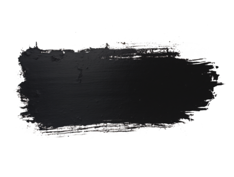 black ink splat, isolated