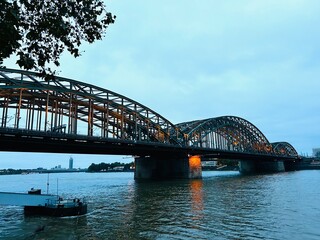 Fototapeta premium city harbour bridge