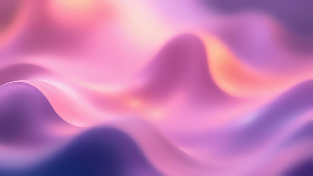 3d render wavy cramic light soft waving background. Ai generated image