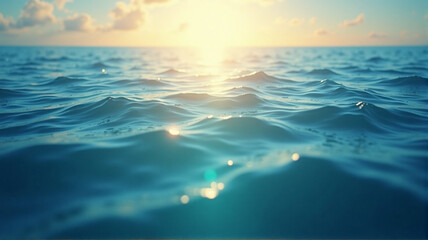 Obraz premium sunrise over the sea