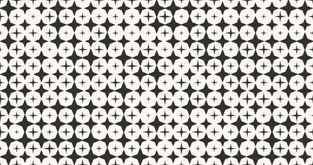 Retro abstract geometric design with four-pointed stars texture, futuristic and dynamic backdrop