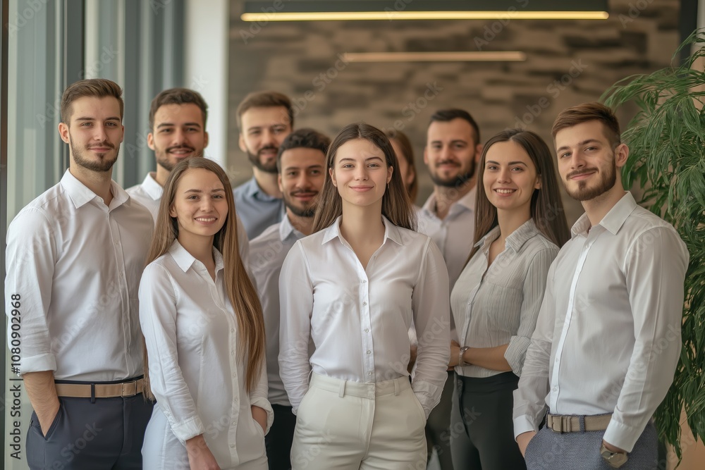 Aufkleber capture stunning team photos in a stylish office that showcases your organizations ambition, dedicat