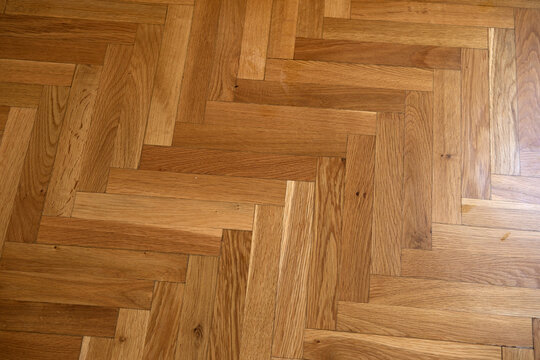 parquet on the floor, close up