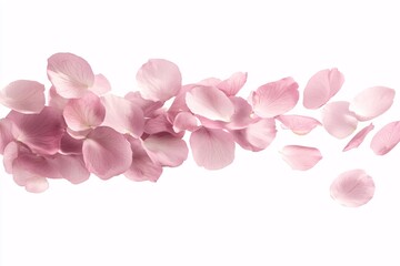 Pink Rose Petals: Delicate Beauty and Romantic Elegance