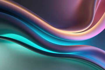 Radiant Gradient Textiles in Enhanced 3D Immersive Design