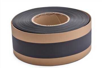 High-Quality Black Adhesive Tape Roll on Cardboard Core for Industrial, Craft, and Home Use to Provide Strong Bonding and Versatile Applications in Various Projects