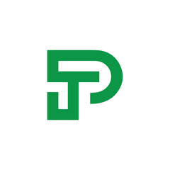 tp logo design vector template, initial tp letter logo design vector, pt logo design for business, initial pt letter logo design for any business and monogram.