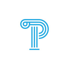 tp logo design vector template, initial tp letter logo design vector, pt logo design for business, initial pt letter logo design for any business and monogram.