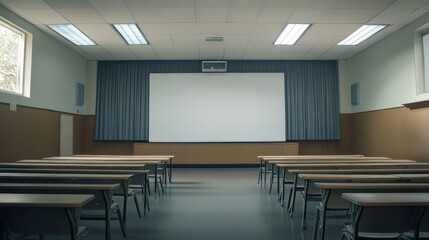 Empty Classroom