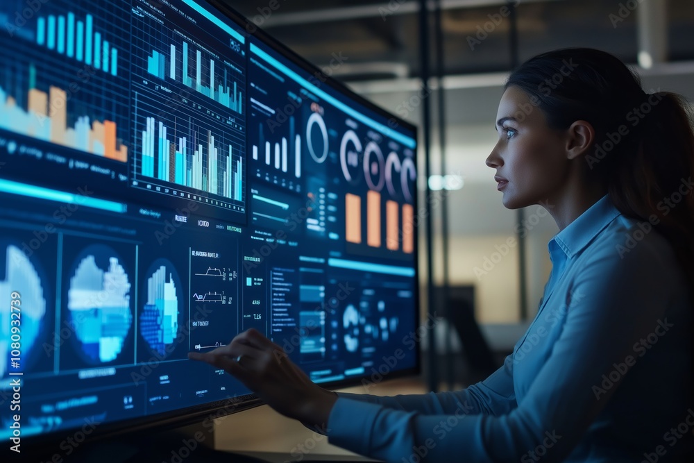 Poster data analysis and visualization are crucial for enhancing decisionmaking and efficiency in business 