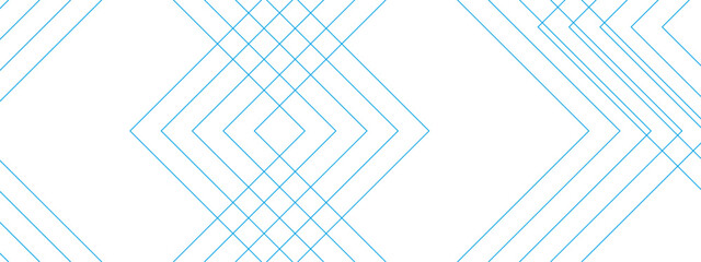 Abstract background colorful technology Geometric squares in bright light landscape with lines. Vector futuristic architecture concept with digital geometric connection blue lines.