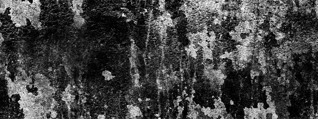 Black and white natural marble texture background. Outdoor antique old white concrete wall with crack texture background. Texture of a concrete wall with cracks and scratches