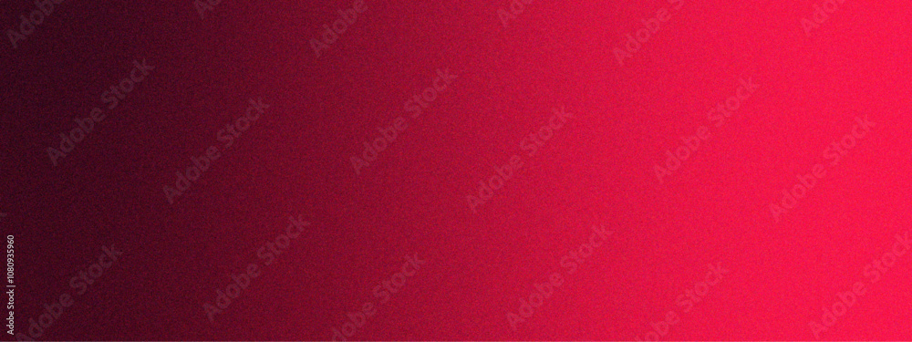 Poster Dark wine red gradient blurred pastel red gradient foil shimmer texture background. Digital grainy gradient with a colorful soft noise effect. . pinkish burnt red fiery golden foil. 
