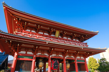 東京都台東区 浅草寺 宝蔵門